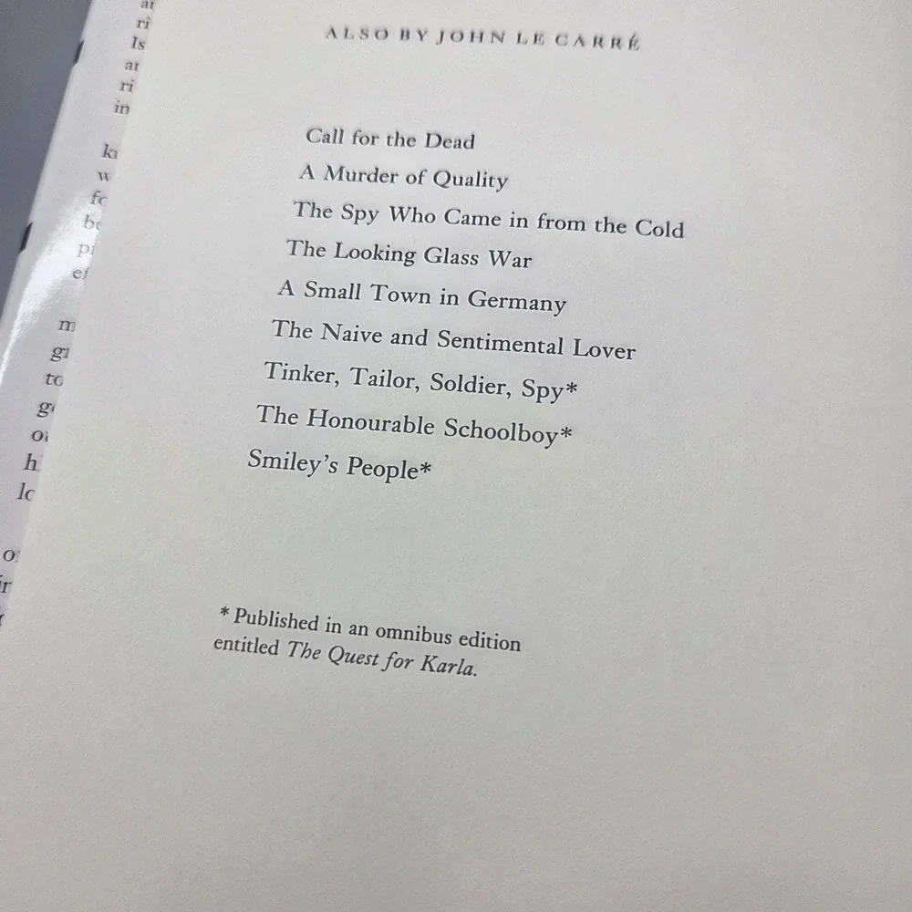 John le Carre The Little Drummer Girl Hardcover 1983 3rd Print Spy Thriller
